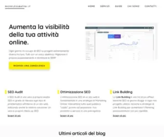 Michelesabatini.it(Michele Sabatini) Screenshot