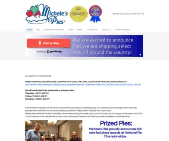 Michelespies.com(Michele's Pies) Screenshot