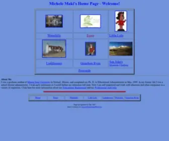 MichelesWorld.net(Michele Maki's) Screenshot