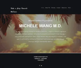 Michelewangmd.com(michelewangmd) Screenshot