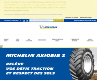 Michelin-Pneu-Agricole.fr(MICHELIN Pneus Agricoles) Screenshot