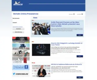 Michelin-Presse.de(Michelin Presseservice) Screenshot