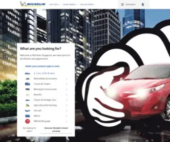 Michelin.com.sg Screenshot