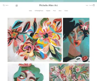 Michelleallenart.com(Michelle Allen Art) Screenshot