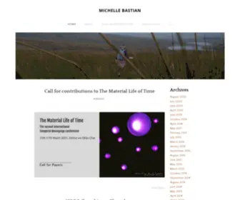 Michellebastian.net(Michelle Bastian) Screenshot