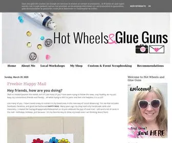 Michellebazeley.com(Hot Wheels and Glue Guns) Screenshot