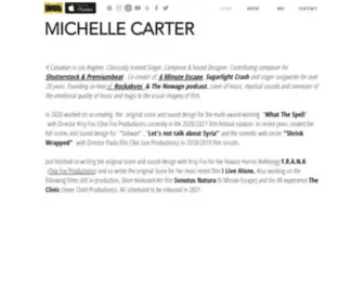 Michellecartermusic.com(Mcmusic) Screenshot