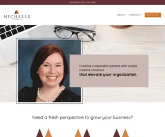 Michellegriswold.com(Michelle Griswold Consulting) Screenshot