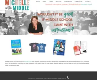 Michelleinthemiddle.com(Michelle Icard) Screenshot