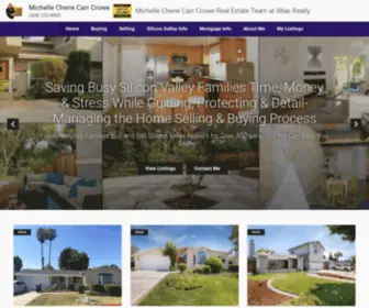 Michellejudycarrhomes.com(Real Estate Agent Consultants educating helping families buy and sell homes in Cupertino Schools Silicon Valley San Jose Lynbrook High) Screenshot