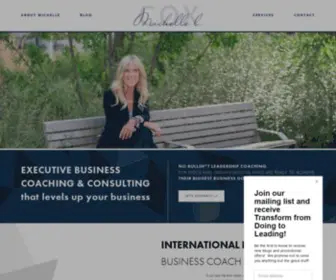 Michellelcox.com(Top Business Coaching Services) Screenshot