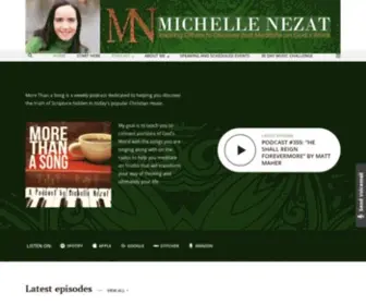 Michellenezat.com(Inspiring Others to Discover and Meditate on God's Word) Screenshot