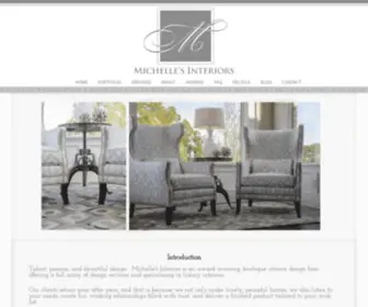 Michelles-Interiors.com(Dallas Interior Designer) Screenshot