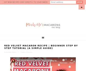 Michellesmacarons.com(Michelle's Macarons) Screenshot