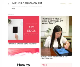 Michellesolomonart.com(MICHELLE SOLOMON ART) Screenshot