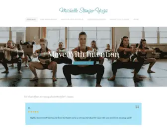 Michellestanger.com(Michelle Stanger Yoga) Screenshot