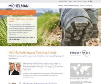 Michelman.com(Water-Based Coatings) Screenshot