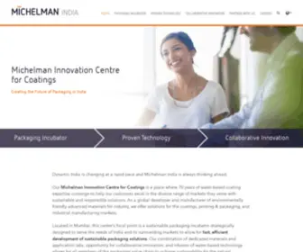 Michelman.in(Water-based Coatings Sustainable Packaging) Screenshot
