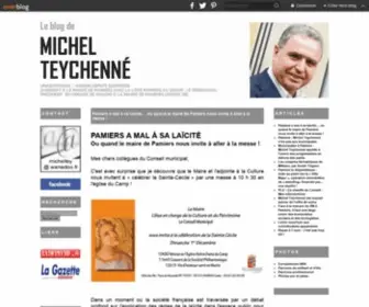 Michelteychenne.net(Le blog) Screenshot