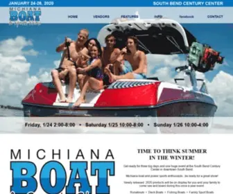 Michiana-Boatshow.com(Michiana Boat Show) Screenshot