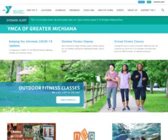 Michianaymca.org(YMCA of Greater Michiana) Screenshot