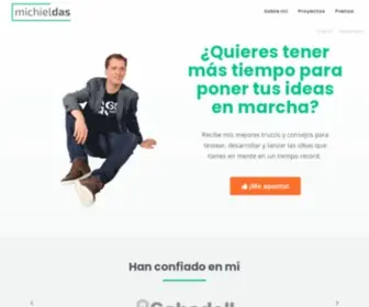 Michieldas.com(¡Es un placer tenerte aquí) Screenshot