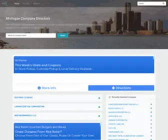 Michigan-Company.com(Michigan Company Directory) Screenshot