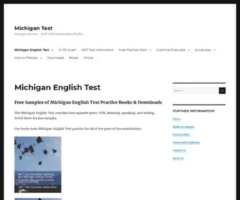 Michigan-Test.com(Michigan English Test Practice) Screenshot
