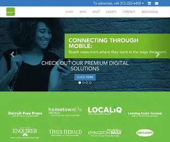 Michigan.com(Local and National Digital Marketing in Michigan) Screenshot