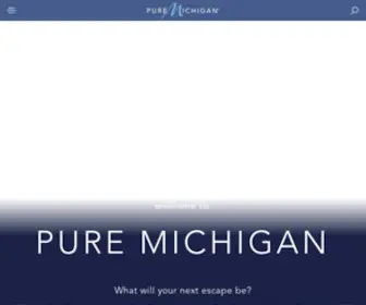 Michigan.org(Pure Michigan) Screenshot