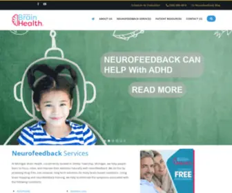 Michiganbrainhealth.com(Neurofeedback) Screenshot