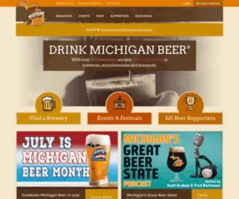 Michiganbrewersguild.org(Michiganbrewersguild) Screenshot
