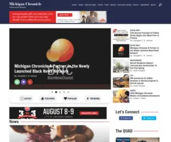 Michiganchronicle.com(The Michigan Chronicle) Screenshot