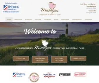 Michigancremation.com(Michigan Cremation & Funeral Care) Screenshot