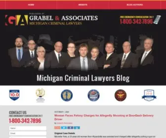 Michigancriminallawyers-Blog.com(Published by Michigan Criminal Attorneys) Screenshot