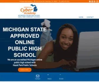 Michigancyberacademyhazelpark.com(Michigan Cyber Academy) Screenshot