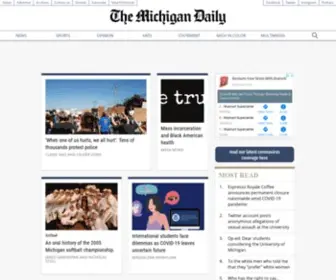 Michigandaily.com(The Michigan Daily) Screenshot