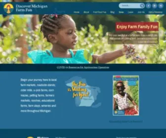 Michiganfarmfun.com(Michigan Farm Fun) Screenshot