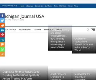 Michiganjournal.us(Fashion and Property News) Screenshot