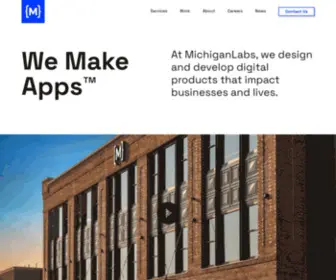 Michiganlabs.com(Custom Software Development for iOS) Screenshot