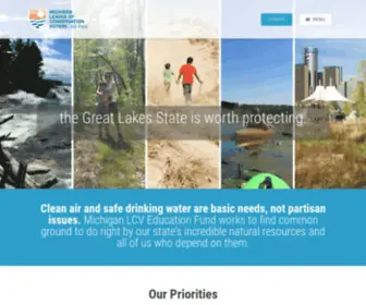 MichiganlcVedfund.org(Keeping Conservation) Screenshot