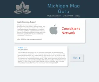 MichiganmacGuru.com(Apple Consultant) Screenshot