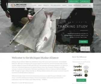 Michiganmuskiealliance.org(Michigan Muskie Alliance) Screenshot