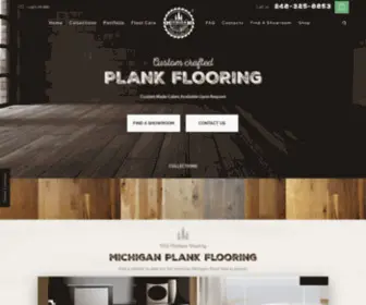 Michiganplankflooring.com(Michigan Plank Flooring) Screenshot