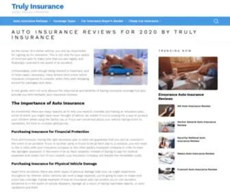 Michiganpolicy.com(Auto Insurance Reviews for 2023 by Truly Insurance) Screenshot