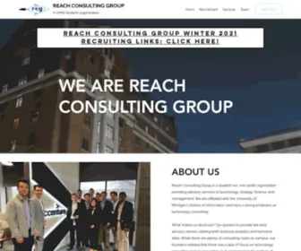 Michiganrcg.com(Reach Consulting Group) Screenshot