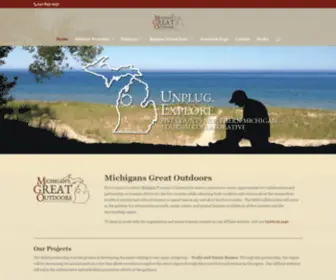 Michigansgreatoutdoors.org(Michigans Great Outdoors) Screenshot