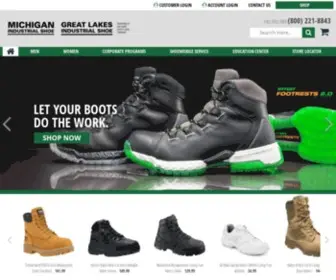 Michiganshoe.com(Safety Shoes & Work Boots) Screenshot