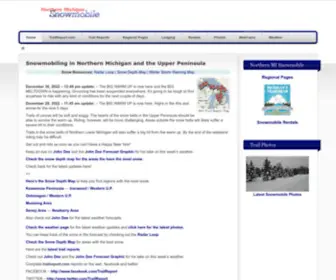 Michigansnowmobile.com(Michigansnowmobile) Screenshot