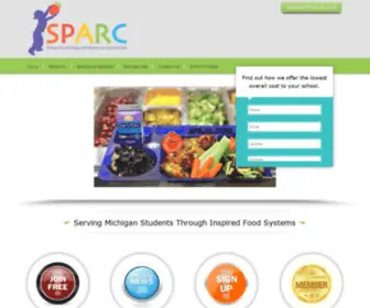 Michigansparc.com(School Purchasing and Resource Consortium) Screenshot